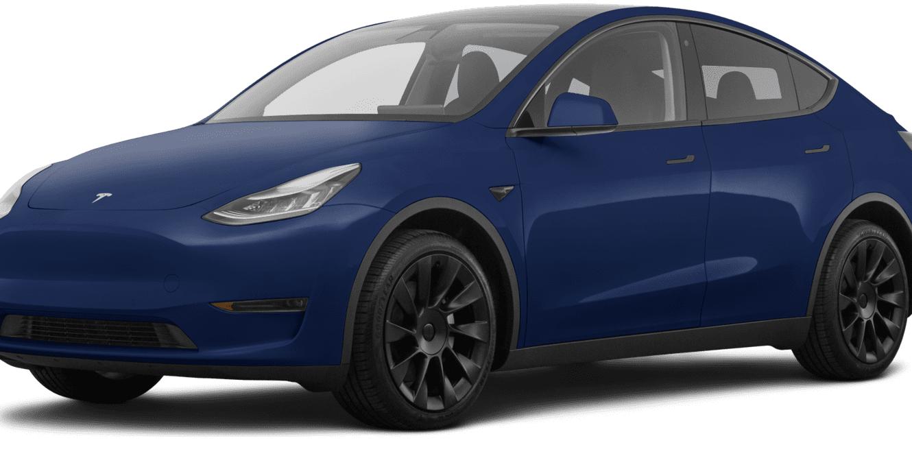 TESLA MODEL Y 2020 5YJYGDEF6LF010864 image